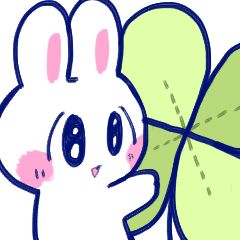 Healing bunny Sticker