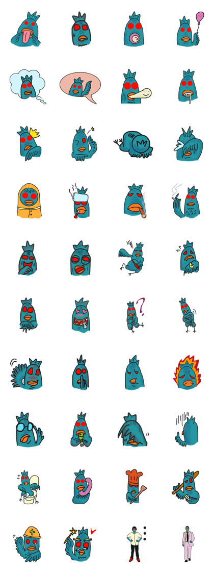 Zombie Chicken2-face