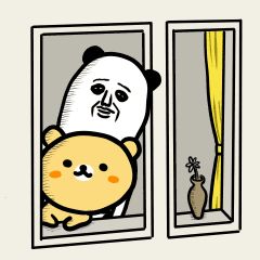 パンダおっさんのくま Line スタンプ Line Store パンダおっさんのくま Line スタンプ Line Store