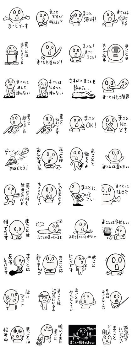 The Sticker for Makoto
