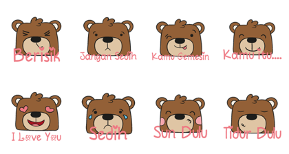 Cute Bear Love