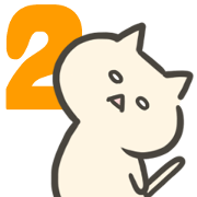 My cat sticker2