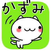 Kazumichan neko sticker