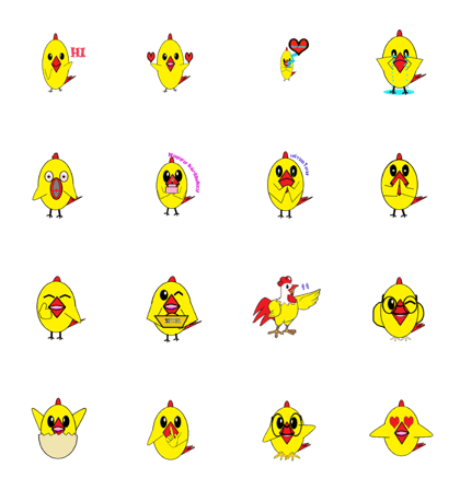 Chicken cute