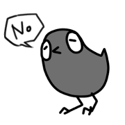 Funny crow