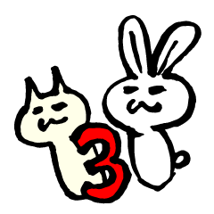Rabbit&Cat No.3