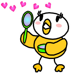 Cheerful duck Piyotwee