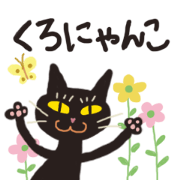 black cat kuronyannko