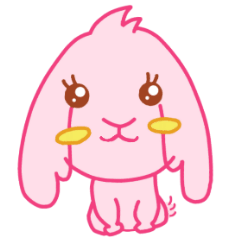 It is Mie`s rabbit sticker.