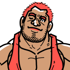Muscled And Beefy Men Sticker vol3
