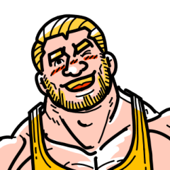 Muscled And Beefy Men Sticker vol4