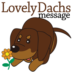 Lovely Dachs message [animation]
