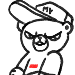 I am Bear animated stickers