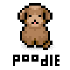 ドット絵プードル最高 Line スタンプ Line Store ドット絵プードル最高 Line スタンプ Line Store