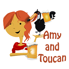 Amy and Toucan