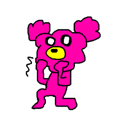 pinkpink bear
