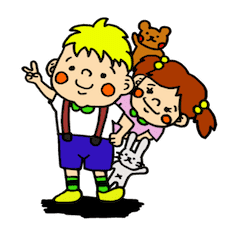 ニックとミシェル 可愛い子供達 Line スタンプ Line Store ニックとミシェル 可愛い子供達 Line スタンプ Line Store
