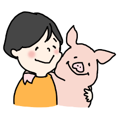 Yotchan and sometimes pig