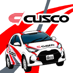 CUSCO demo car Sticker
