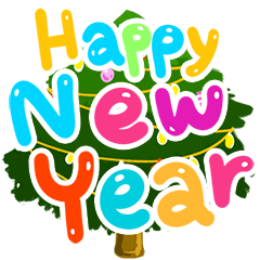 Happy new year! Animated 2