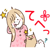 The life of two dogs and pretty girl. The life of two dogs and pretty girl.