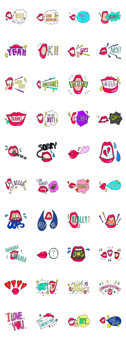 Sexy lips and Words ~English~ Sexy lips and Words ~English~