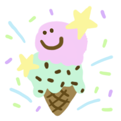 Pastel Ice Cream Buffet