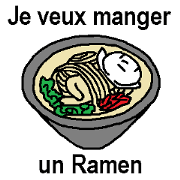 (French)I want to eat Ramen