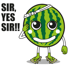 Fruits Sir Yes Sir Line スタンプ Line Store