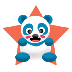 Light blue-Panda
