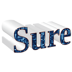 3D fonts words30