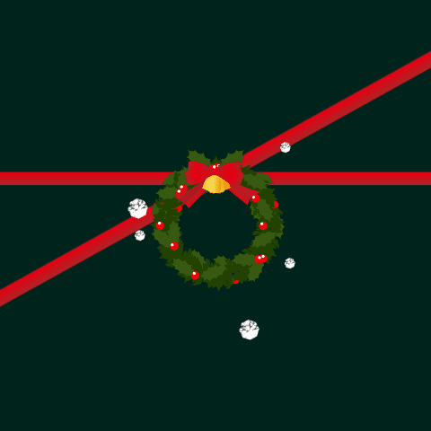 Dazzling christmas lights -winter-