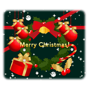 Dazzling christmas lights -winter-