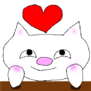 Indonesian sticker of the kitten Indonesian sticker of the kitten