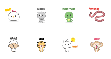 Hewan Imut Animasi seri 1