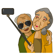 Kakek Nenek Masa Kini