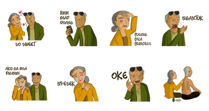 Kakek Nenek Masa Kini