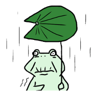 Old woman of a flog Old woman of a flog