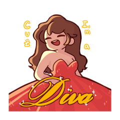 Diva Dance 2020 Stickers