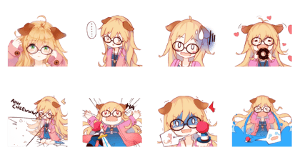 Attack on Moe Stickers Attack on Moe Stickers