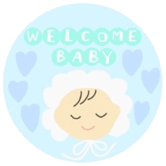 BABY BOY sticker