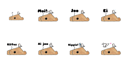 Kantele Sticker Kantele Sticker