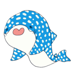 A whale shark Jinta speaks Kansai-tongue