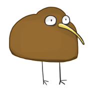 Reticent kiwi