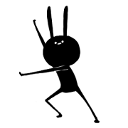 Black rabbit, sometimes white rabbit 2 Black rabbit, sometimes white rabbit 2