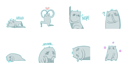 cutie flat-cat
