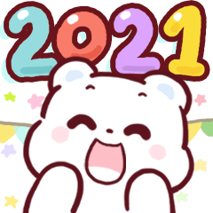 N9: Cute Bear Happy Year 2021
