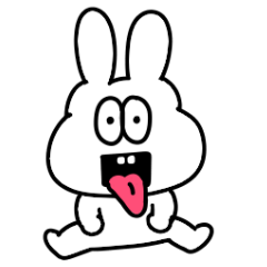 A moving thick rabbit