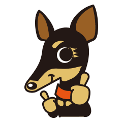 犬種別スタンプ ミニチュアピンシャー Line スタンプ Line Store 犬種別スタンプ ミニチュアピンシャー Line スタンプ Line Store