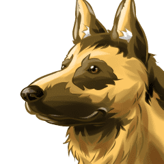 陽気なジャーマンシェパード Line スタンプ Line Store